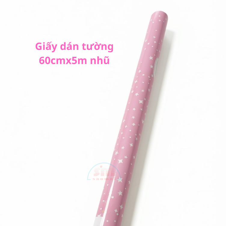 Giấy dán tường 60cmx5m nhũ-TL/KTN