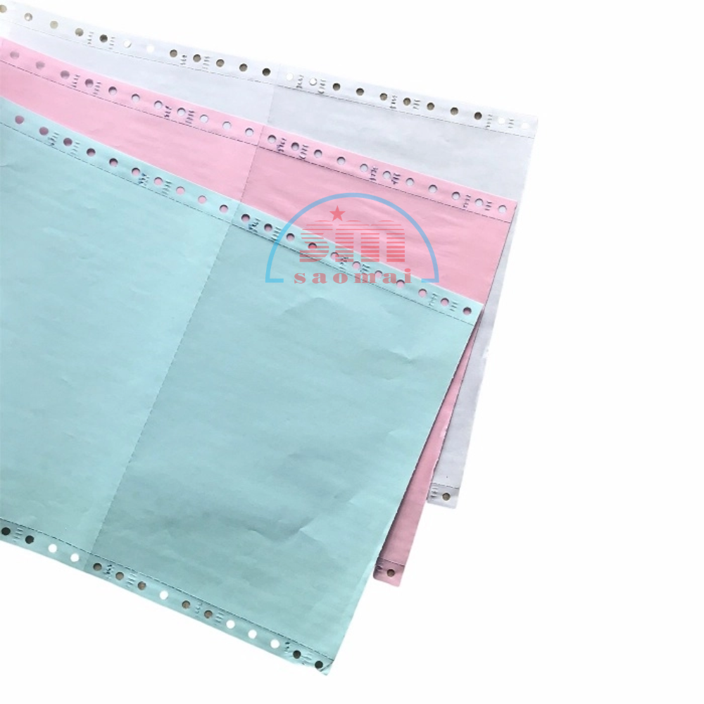 Giấy in liên tục LS K210x279mm 3 liên chia 2 A4