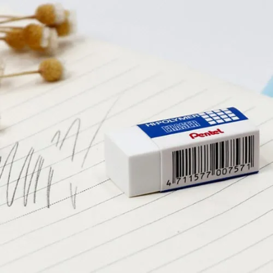 Gôm Pentel ZEH20 trắng-S