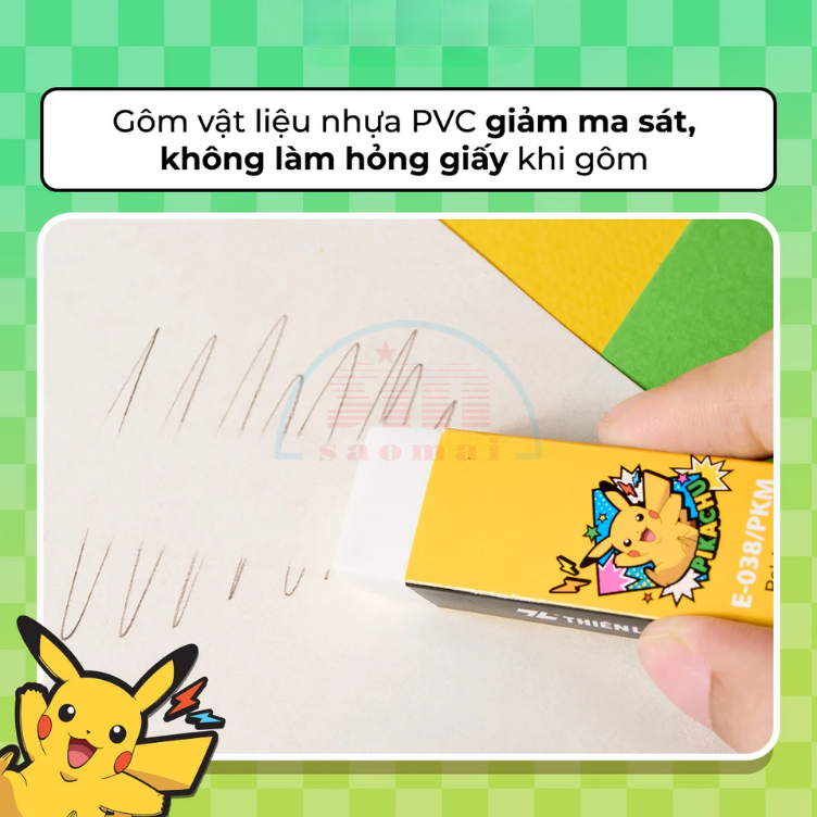 Gôm TL E-038/PKM trắng-LV
