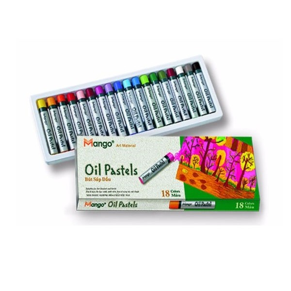 Sáp dầu Mango 18 màu-BV