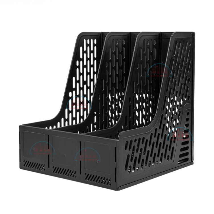 Kệ 3 ngăn Deli 9843 đen-LA