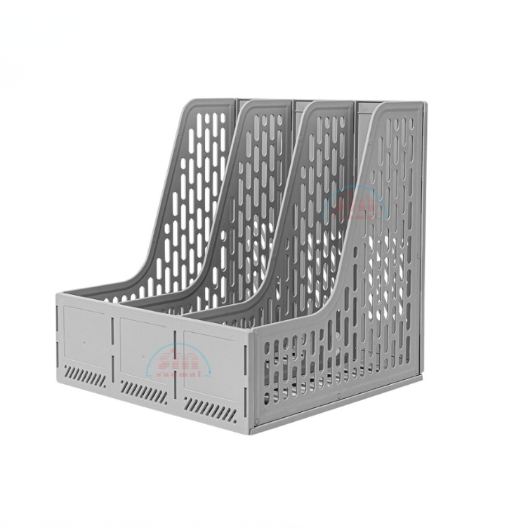 Kệ 3 ngăn Deli 9845 xám-LA