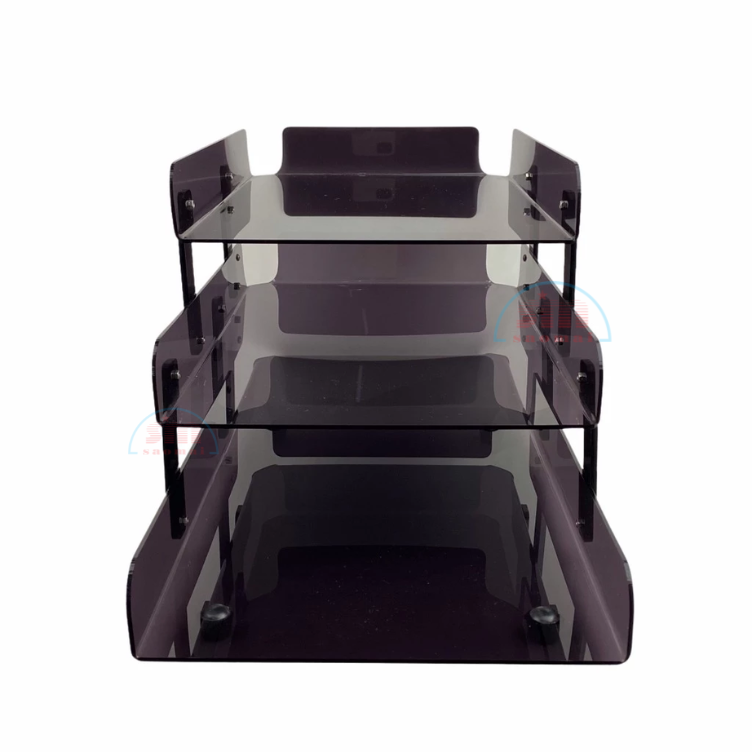 Kệ 3 tầng mica D03 xếp-SM
