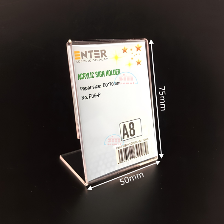 Kệ mica 1m F05 A8 đứng-SM