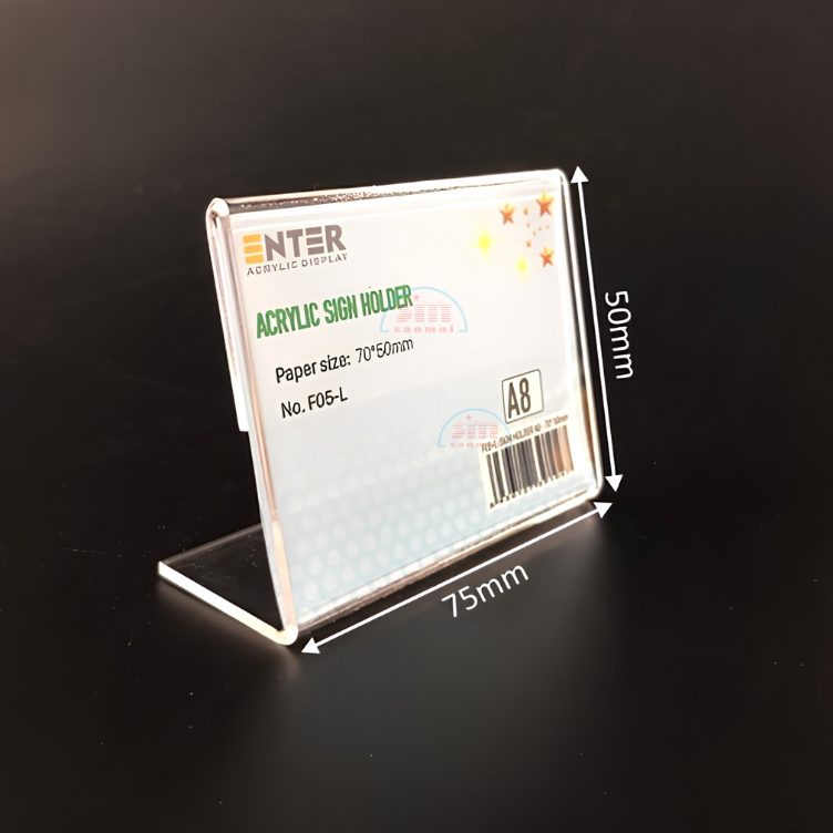 Kệ mica 1m F05 A8 ngang-SM