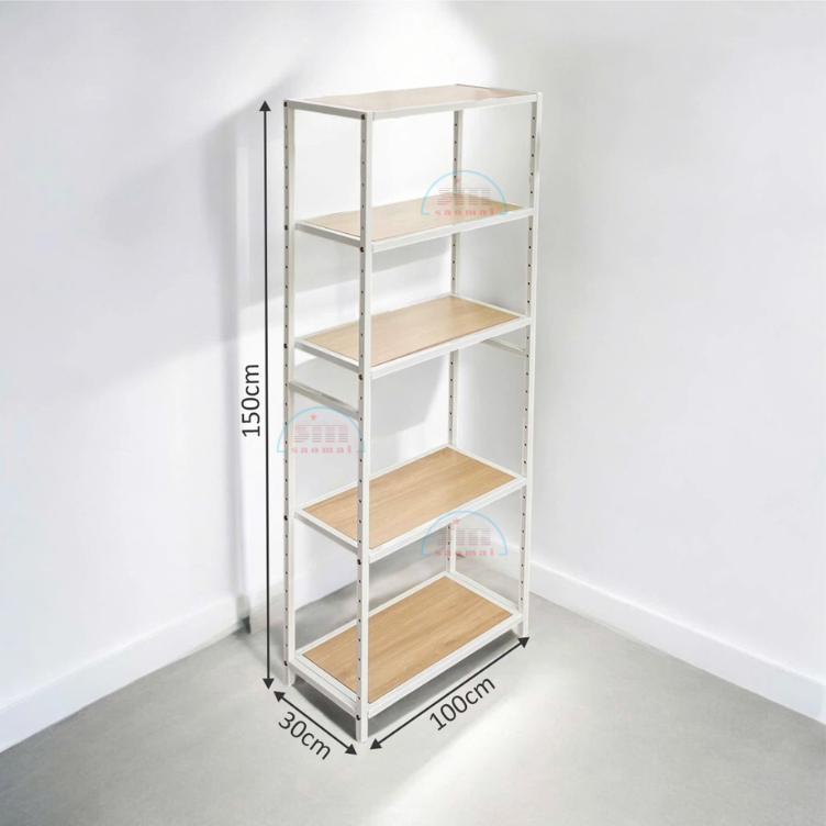 Kệ sắt 5 tầng Enter KG100150-5 100x30x150cm-SM