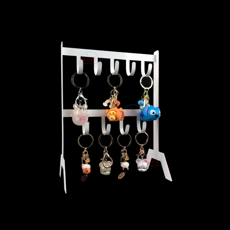 Kệ treo móc khóa 2 tầng 20x26.5cm