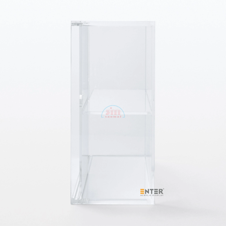 Kệ trưng bày mica Enter TB701 250x85x165mm 2 tầng cửa lùa-SM
