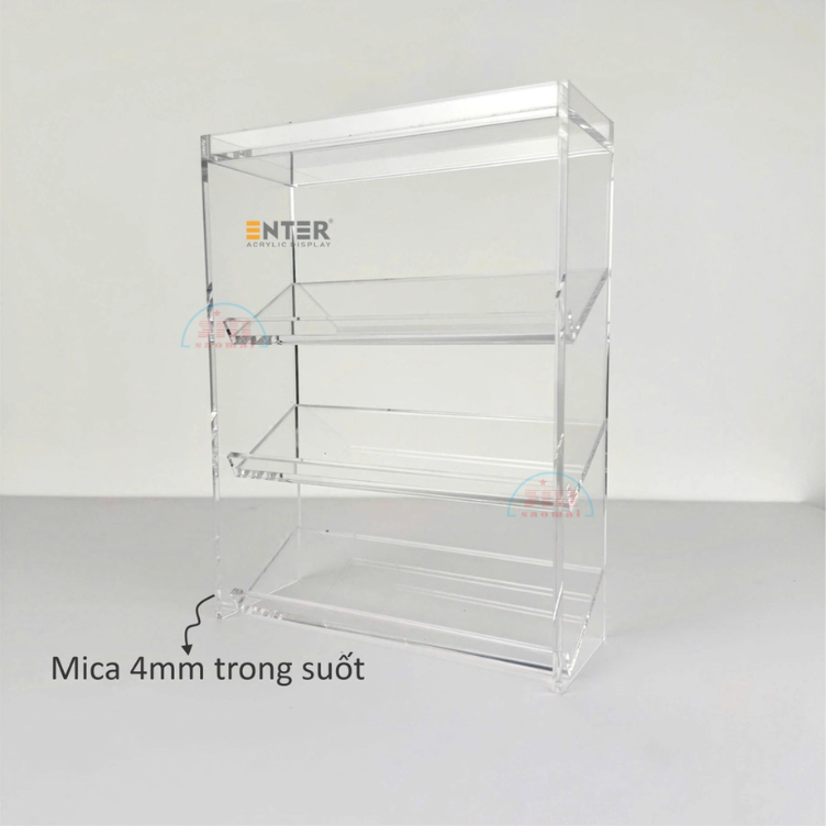 Kệ trưng bày mica Enter TB801 175x65x230mm 4 tầng-SM