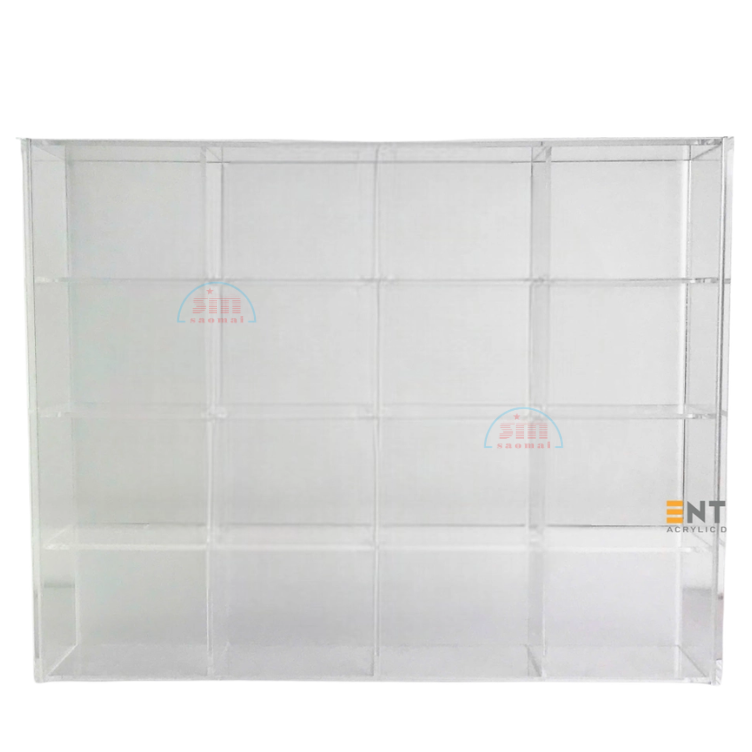 Kệ trưng bày mica Enter TB802 275x70x350mm 16 ô-SM