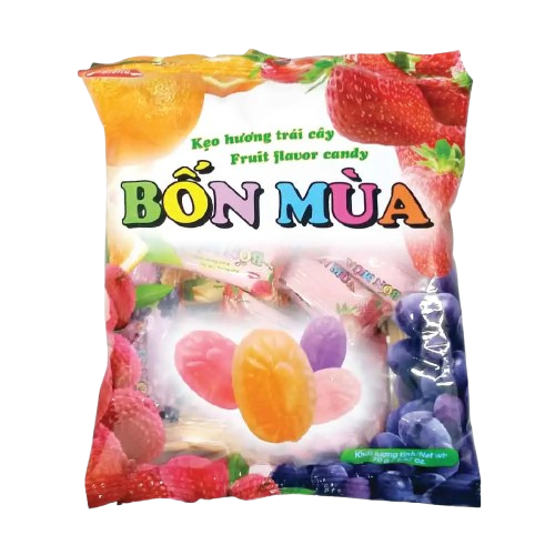 Kẹo bốn mùa hương trái cây  70g-BBC