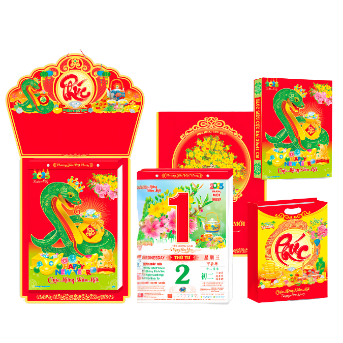 Lịch bloc HT3 (29X41) 2025-HT