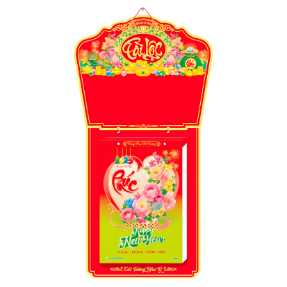 Lịch bloc siêu đại trọn bộ năm 2025 kích thước 20X30cm - HT9