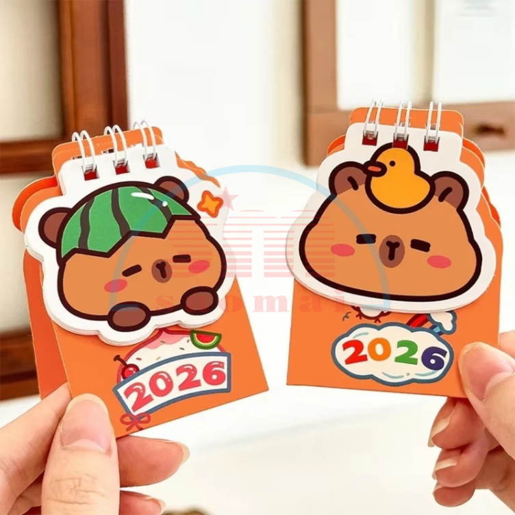 Lịch mini 2027 thú-Or