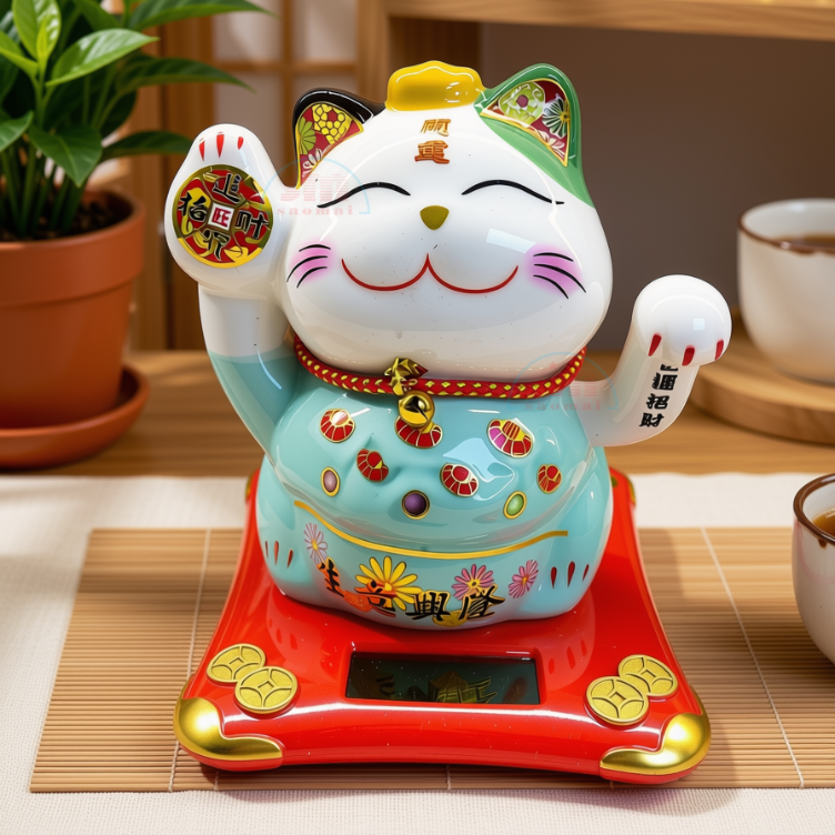 Mèo sứ thần tài A87-TL