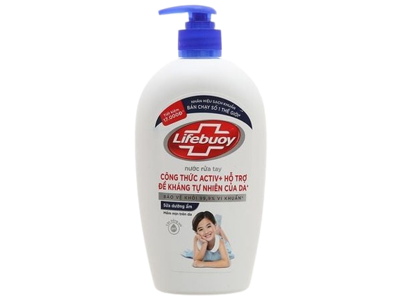 Nước rửa tay Lifeboy 450ml xanh-HN/P