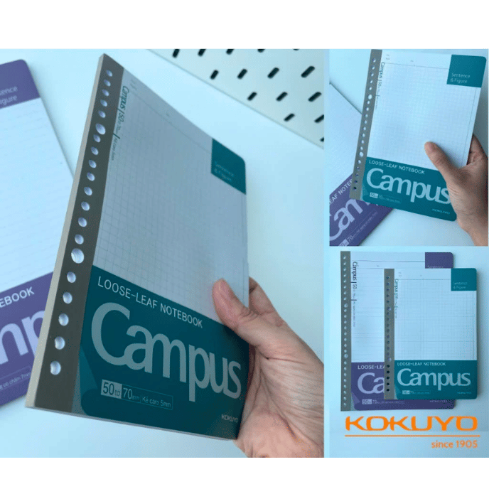 Ruột sổ còng Campus B5 LLN-B5D50 (50 tờ)-208