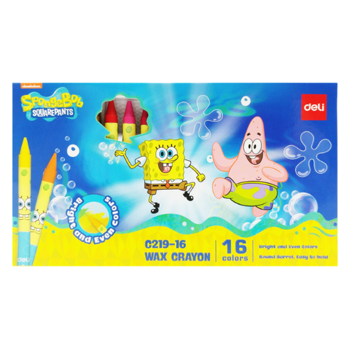 Sáp 16 màu Deli C219-16-LA