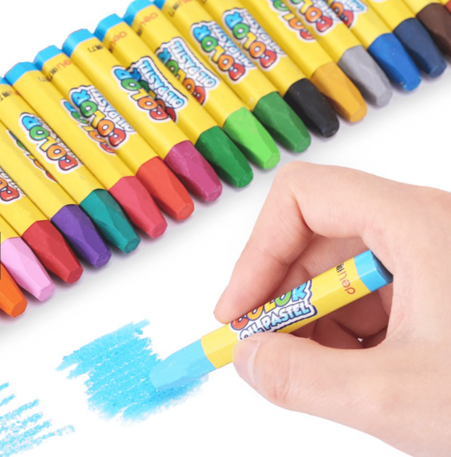 Sáp dầu 12 màu Deli 6961