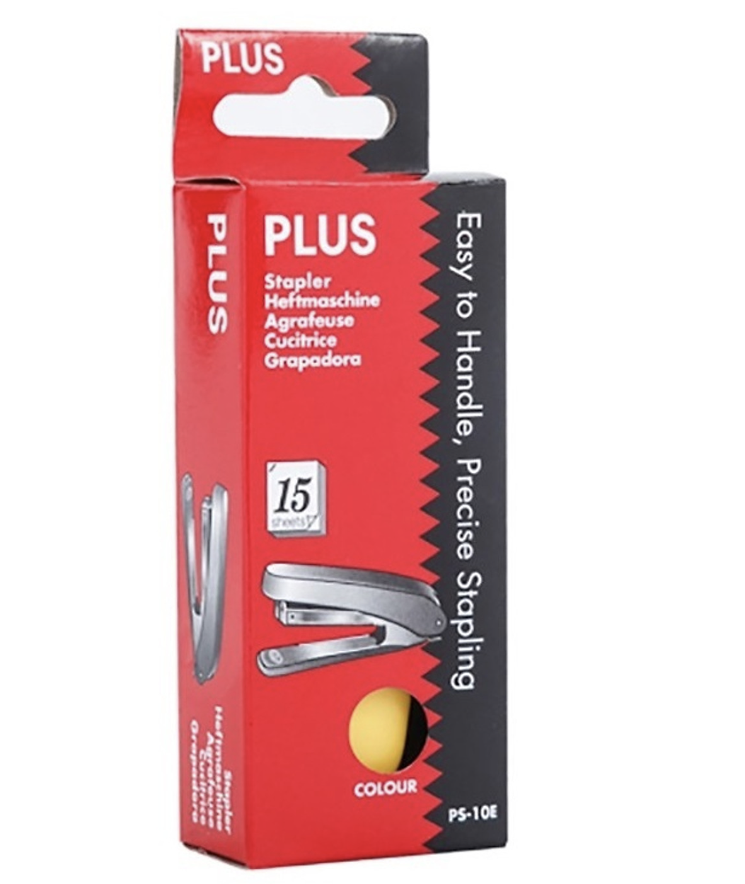 Bấm kim 10 Plus PS-10E vàng-HV/VT