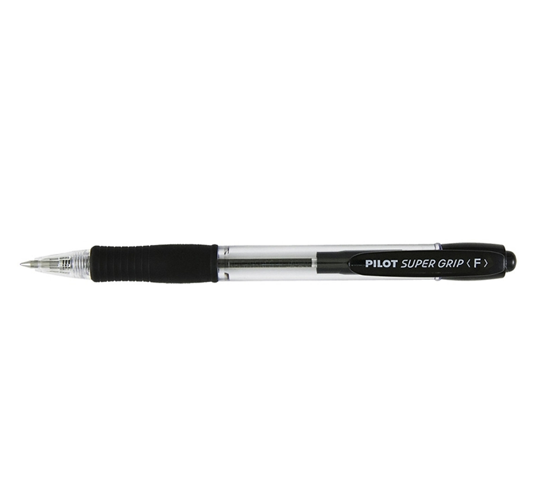 Bút bi Pilot Super Grip BPGP-10R-F đen-BT