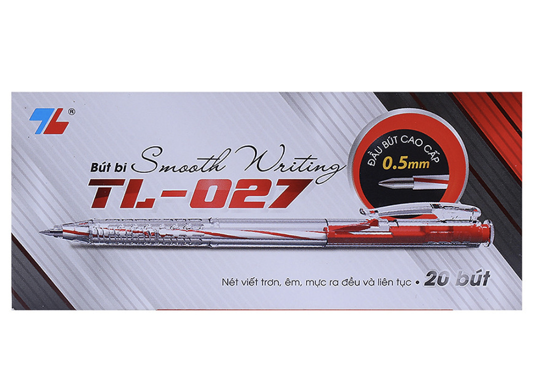 Bút bi TL 027 Đỏ