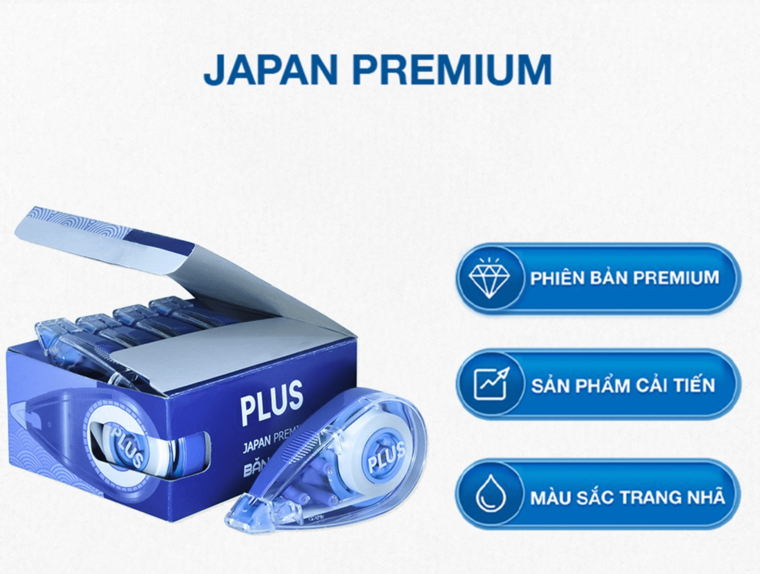 Xóa kéo mini Plus Premium 100-V012-HV