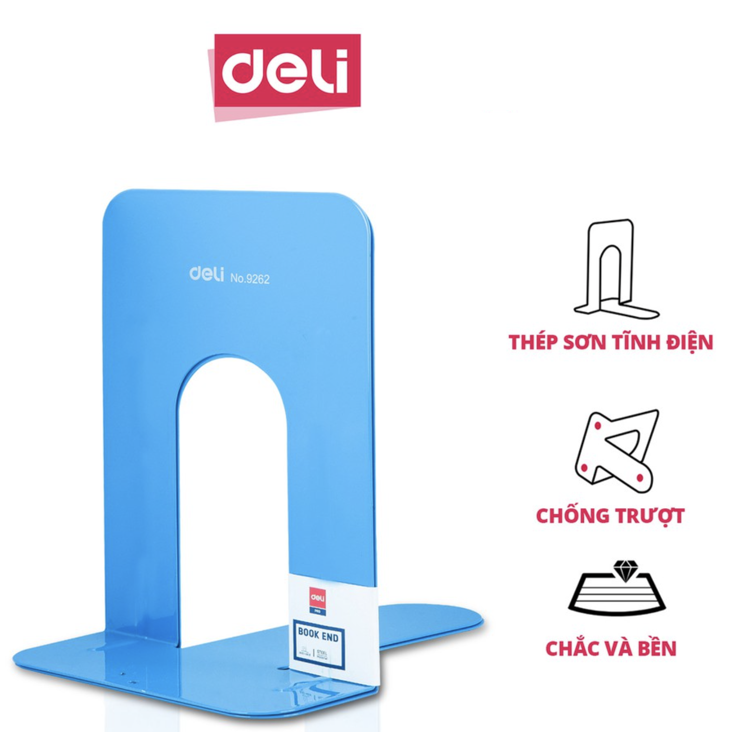 Chặn sách Deli 9262 nhỏ-LA