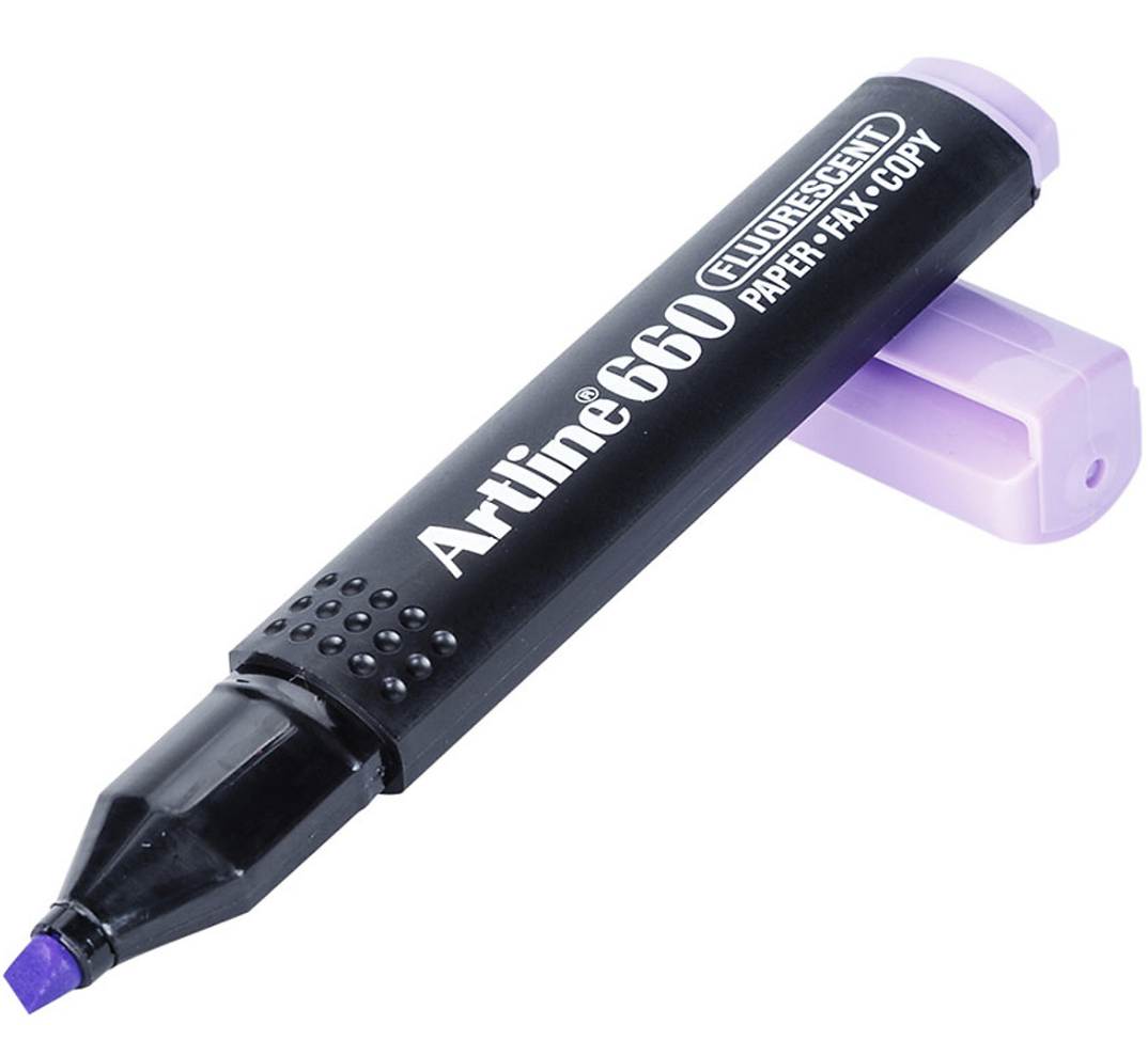 Dạ quang Artline 660 Tím
