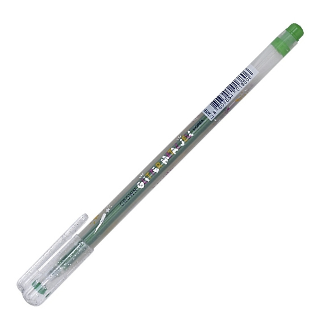 Bút kim tuyến Crown MTJ-500GLS Xanh lá-VSG