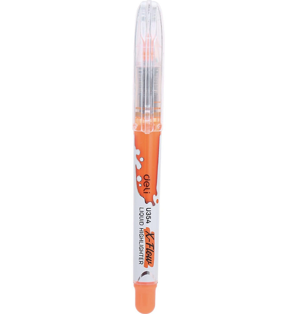 Dạ quang nước Deli U35460  Cam
