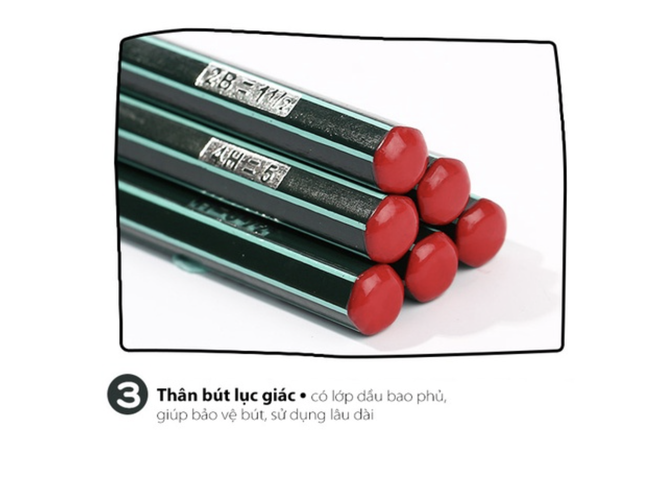 Bút chì Stabilo PC 282 / 7B