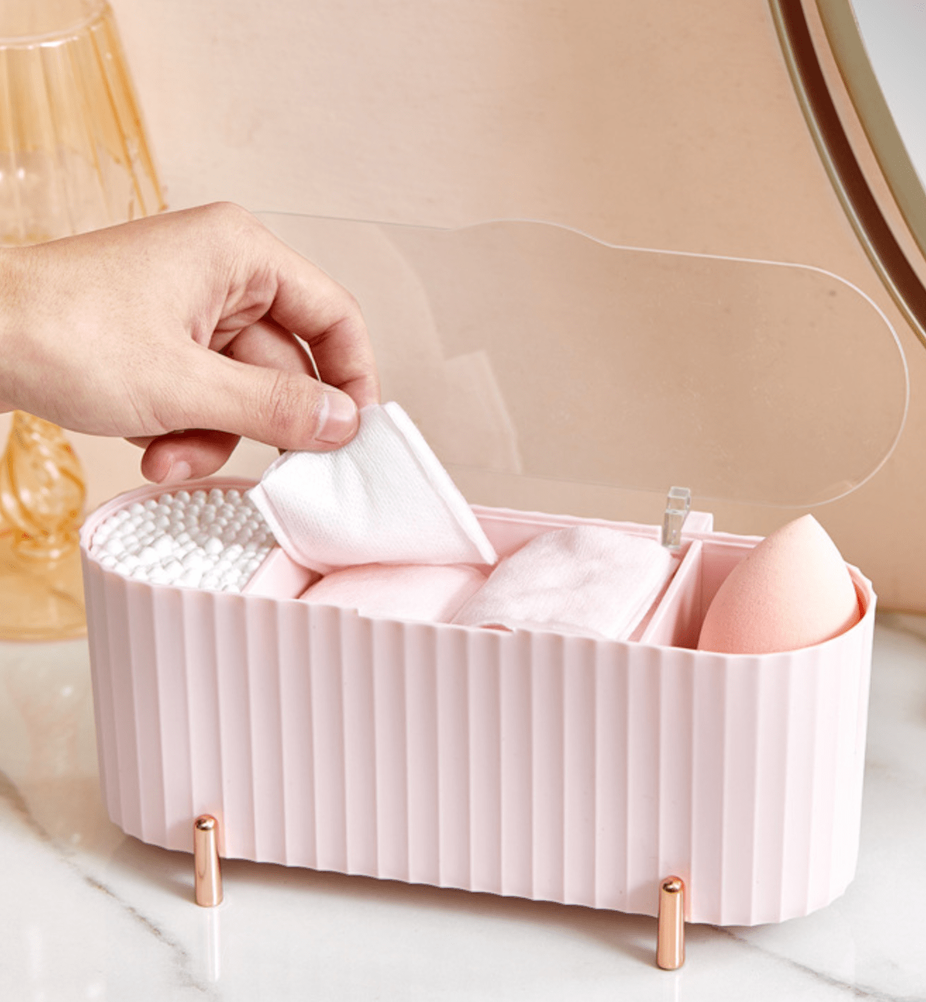 Hộp 3 ngăn nhựa -Or