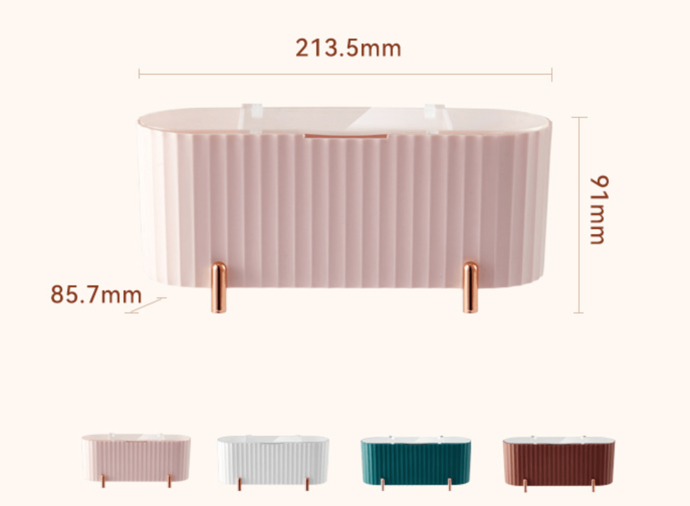 Hộp 3 ngăn nhựa -Or