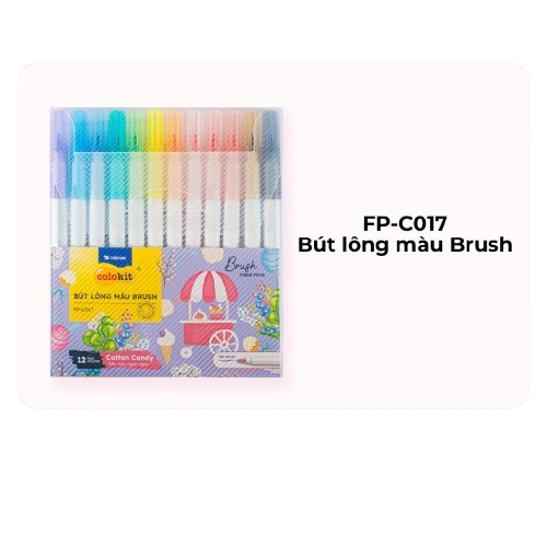 Bút lông TL 12 màu FP-C017-LV