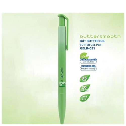 Bút nước TL gel 031 xanh-LV