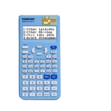 Máy tính Vinacal 680 EX Plus Xanh-T