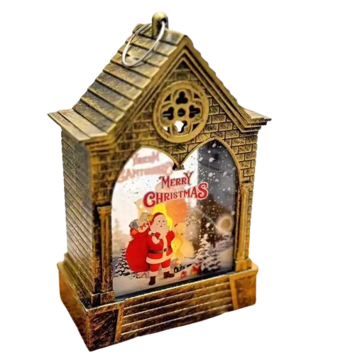 Noel-Đèn led ngôi sao lò sưởi 10x15cm 91-3412-JC