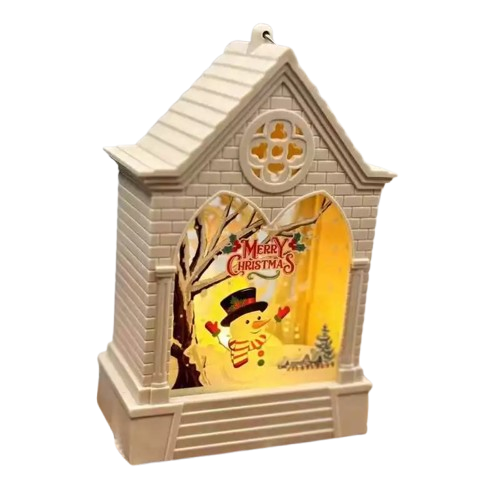 Noel-Đèn led ngôi sao lò sưởi 10x15cm 91-3412-JC