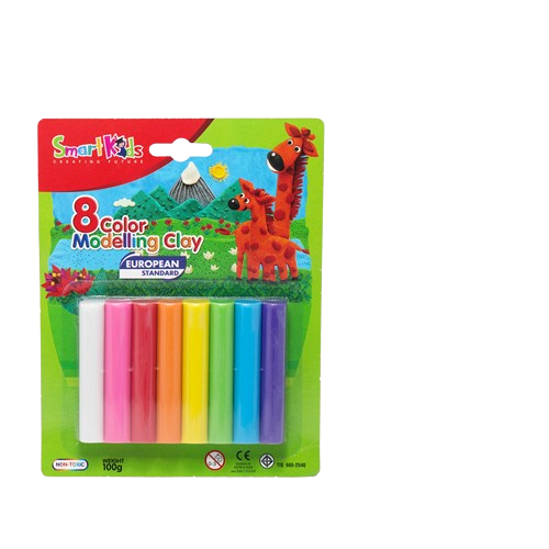 Đất nặn SmartKids 8 màu SK-BL8R-BT