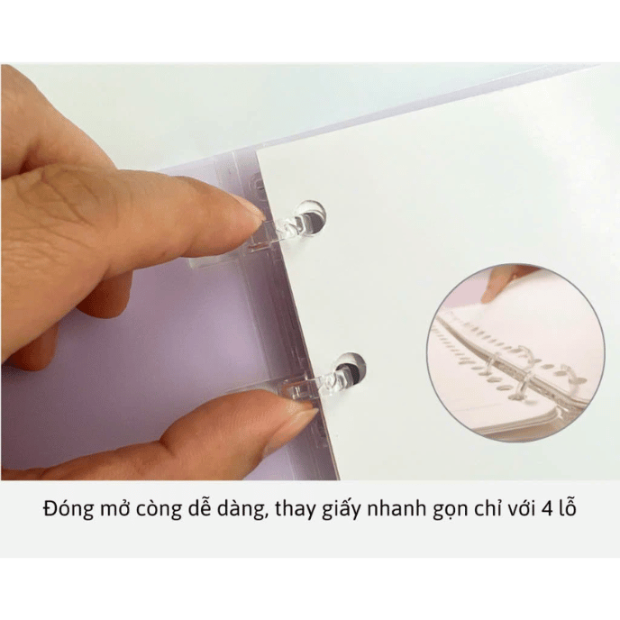 Sổ còng Campus 4 lỗ B5 BN-B5H4KU-MU (20 trang)-208