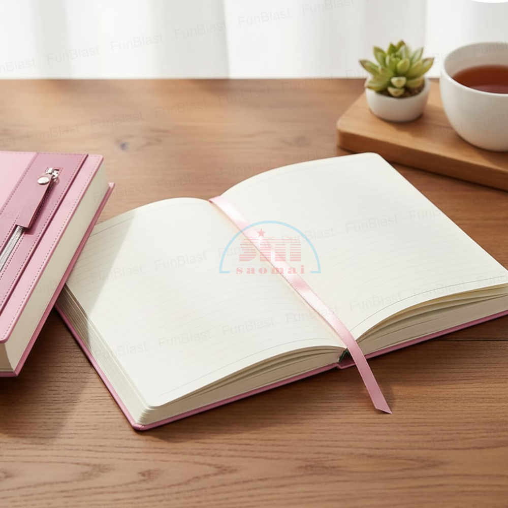 Sổ da 6002 bìa dây kéo-TM