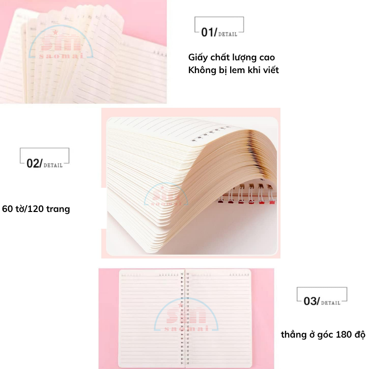 Sổ lò xo A5 MK-5457-PP