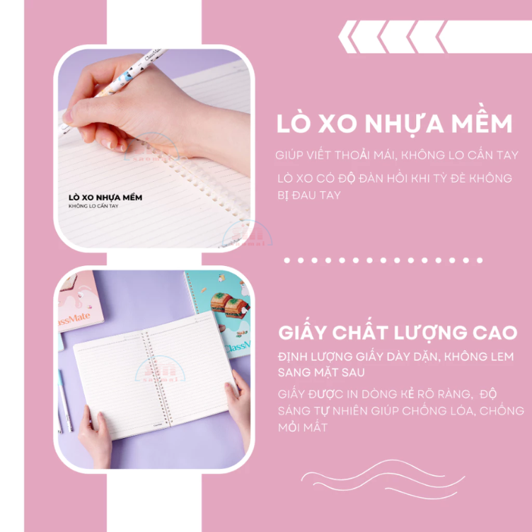 Sổ lò xo ClassMate A5 20-031A5 200t-TK