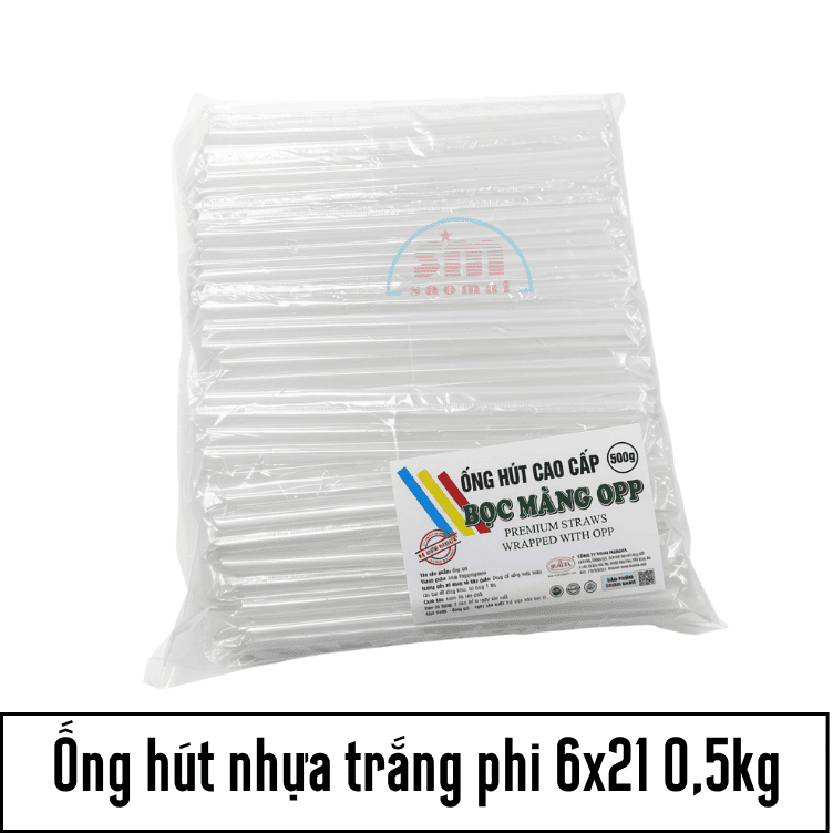 Ống hút nhọn trong phi 6x21 0,5kg-HNF
