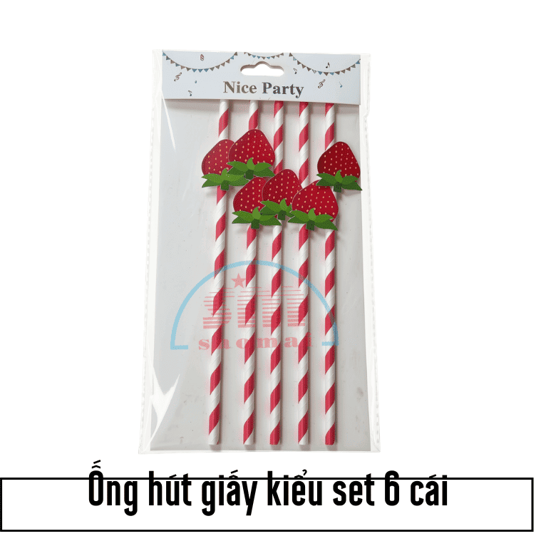 Ống hút giấy kiểu 6c-Or