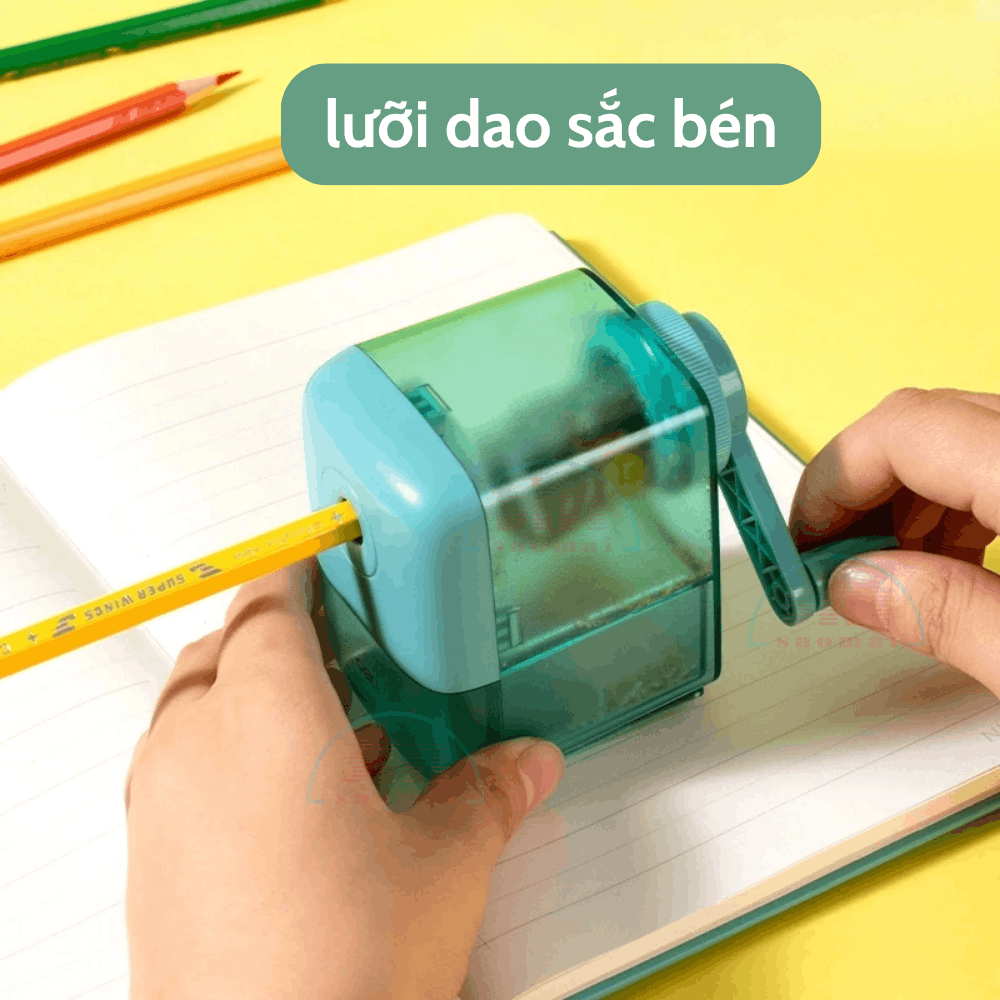 Chuốt quay Deli H2 hồng-LA