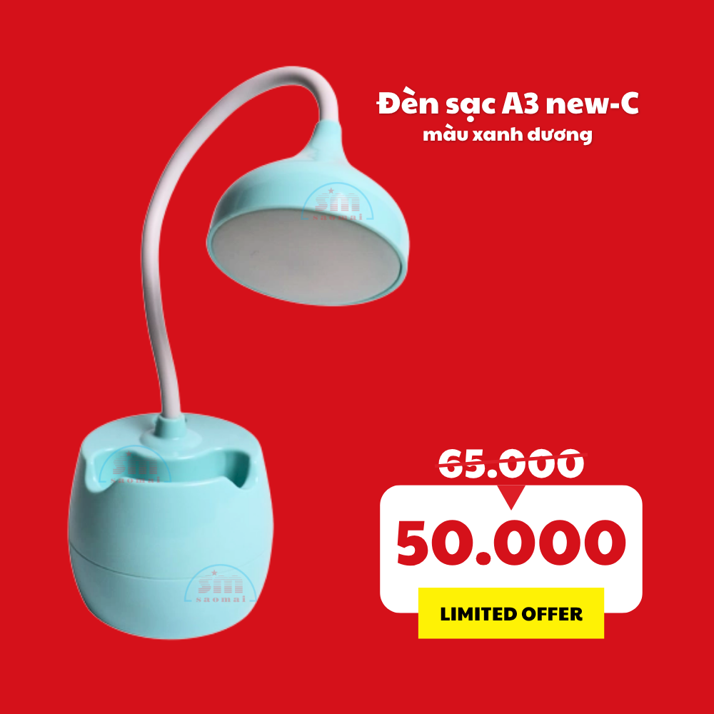 Đèn sạc A3 new-C