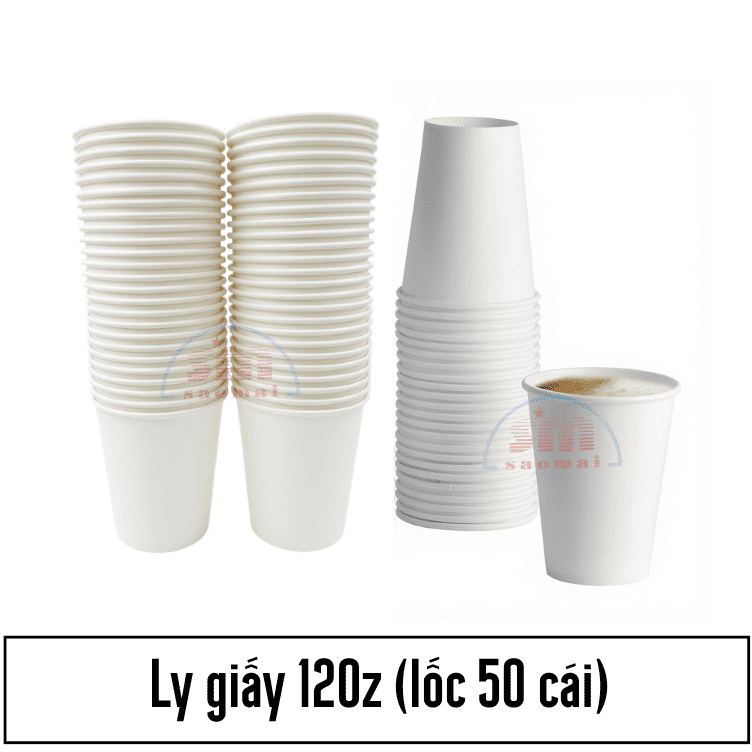 Ly giấy 12Oz (lốc 50 cái)-HNF